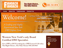 Tablet Screenshot of fiandachlaw.com